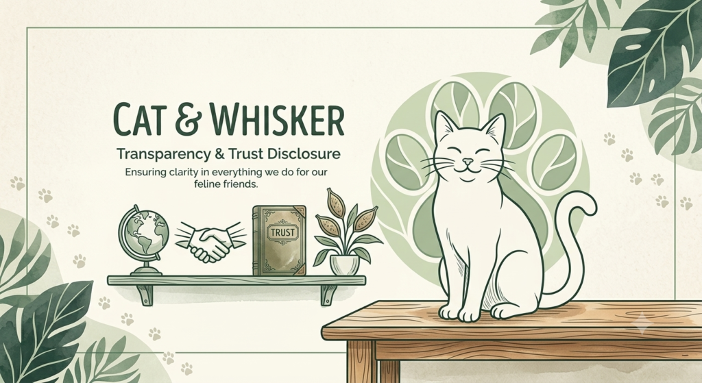 Affiliate Disclosure Cat and Whisker Affiliate Disclosure